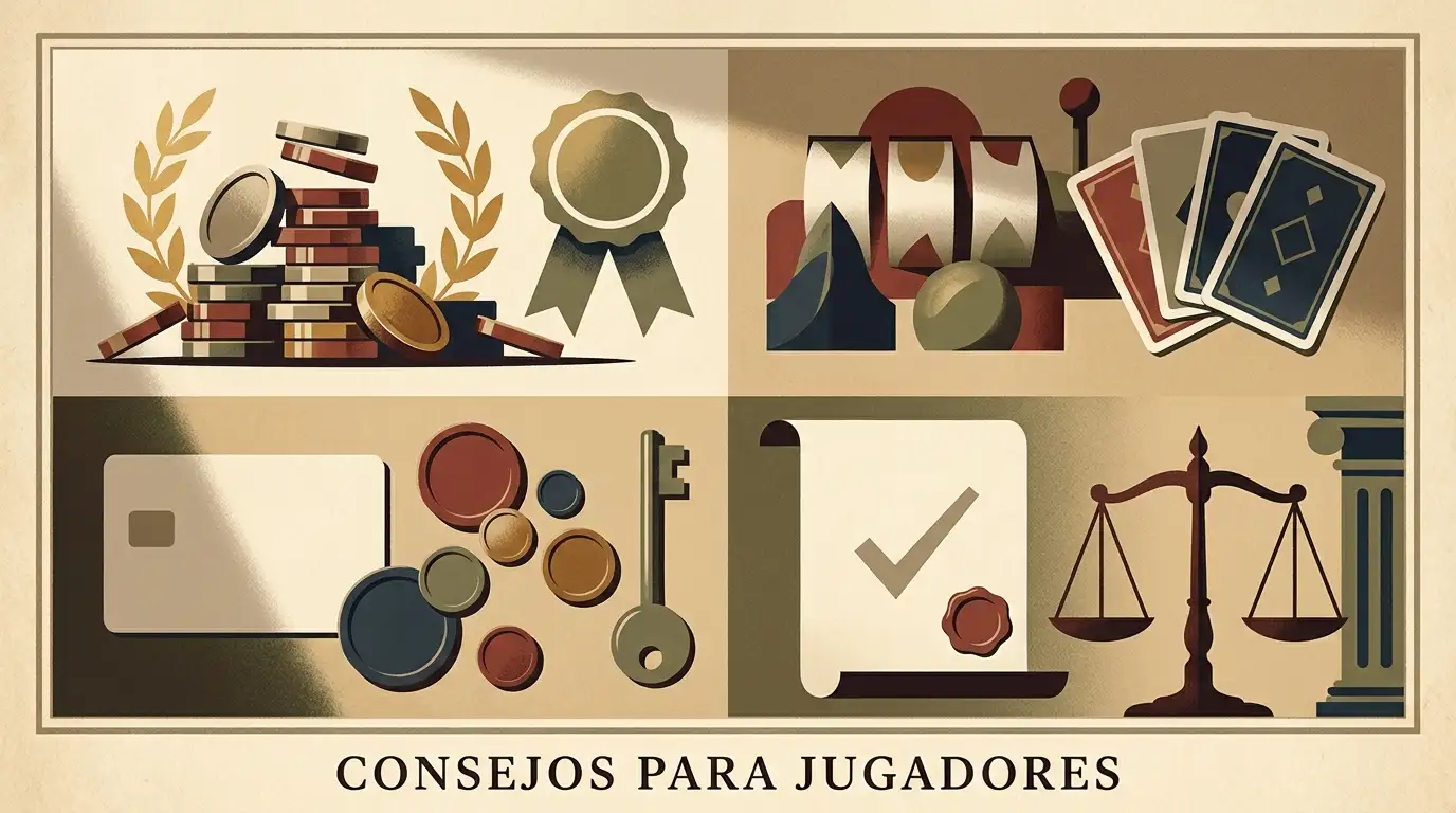 Bono, juegos, pagos y confianza como criterios para evaluar un casino